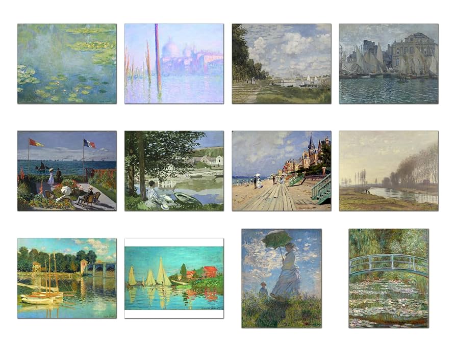Amazon.co.jp: Wish Pub - クロード・モネ (Claude Monet) 名画